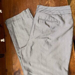 Worthington Trousers Silver and Black